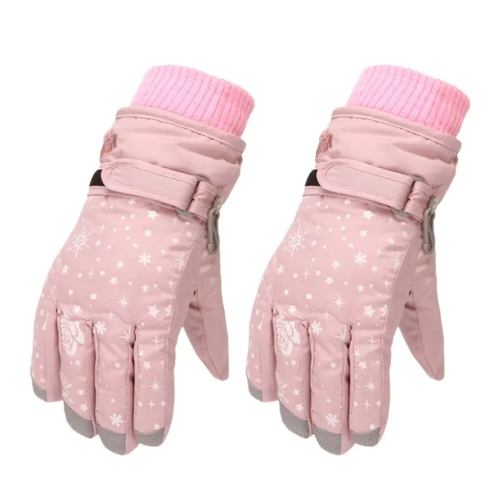 Childrens Waterproof Winter Gloves in Vibrant Colors 4 Childrens Waterproof Winter Gloves in Vibrant Colors - Image 4