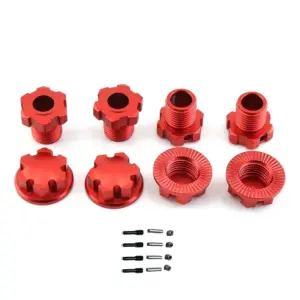 17mm Metal Wheel Hex Hub Adapters for RC Cars 19 S1edda394b29148259fd83c176955ba0fK