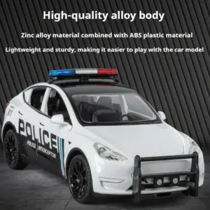 1:24 Scale Diecast Police Car Model 13 S1ee21c124bae4a95851d865f554b6f98K