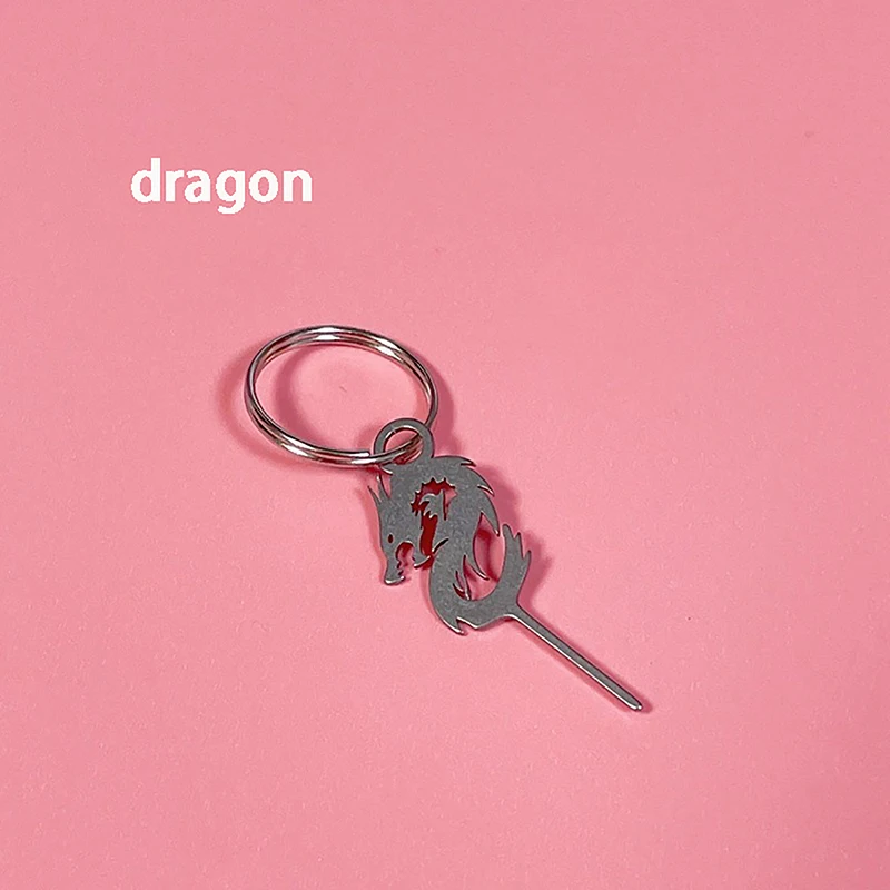 Stainless Steel Chicken Keychain Accessories 3 Stainless Steel Chicken Keychain Accessories - Image 3