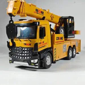 1:18 Scale Cement Mixer Truck Model 10 S1f0096ac9f1d43a0ac80617e11e2f147b
