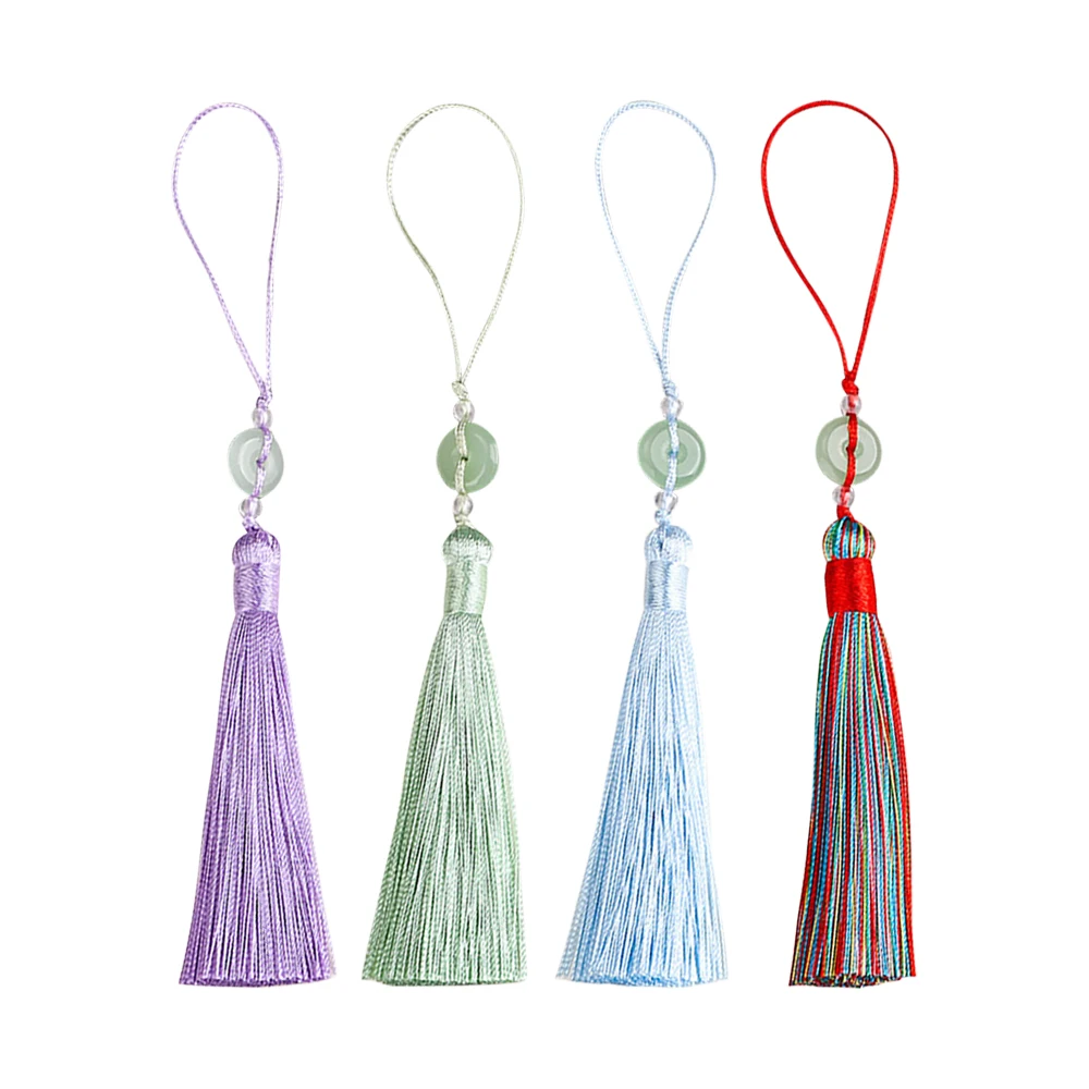 Colorful 7cm Silky Beaded Tassel for Crafts 5 Colorful 7cm Silky Beaded Tassel for Crafts - Image 5