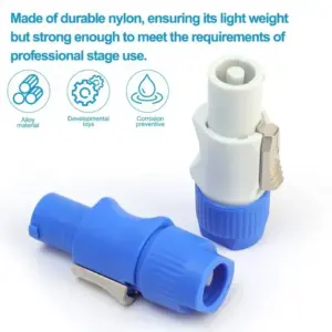 3-Pin Powercon XLR Connector 20A 250V 12 S1f0dbbf2493d4bfd8cf7d5a9576f6b902