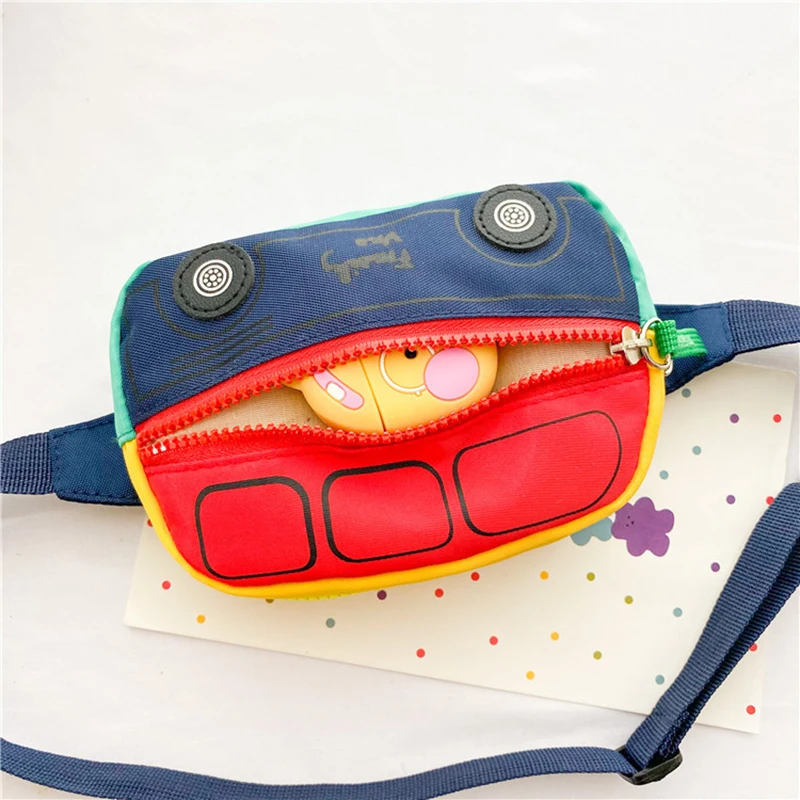 Colorful Kids Car-Inspired Crossbody Waistbag 4 Colorful Kids Car-Inspired Crossbody Waistbag - Image 4