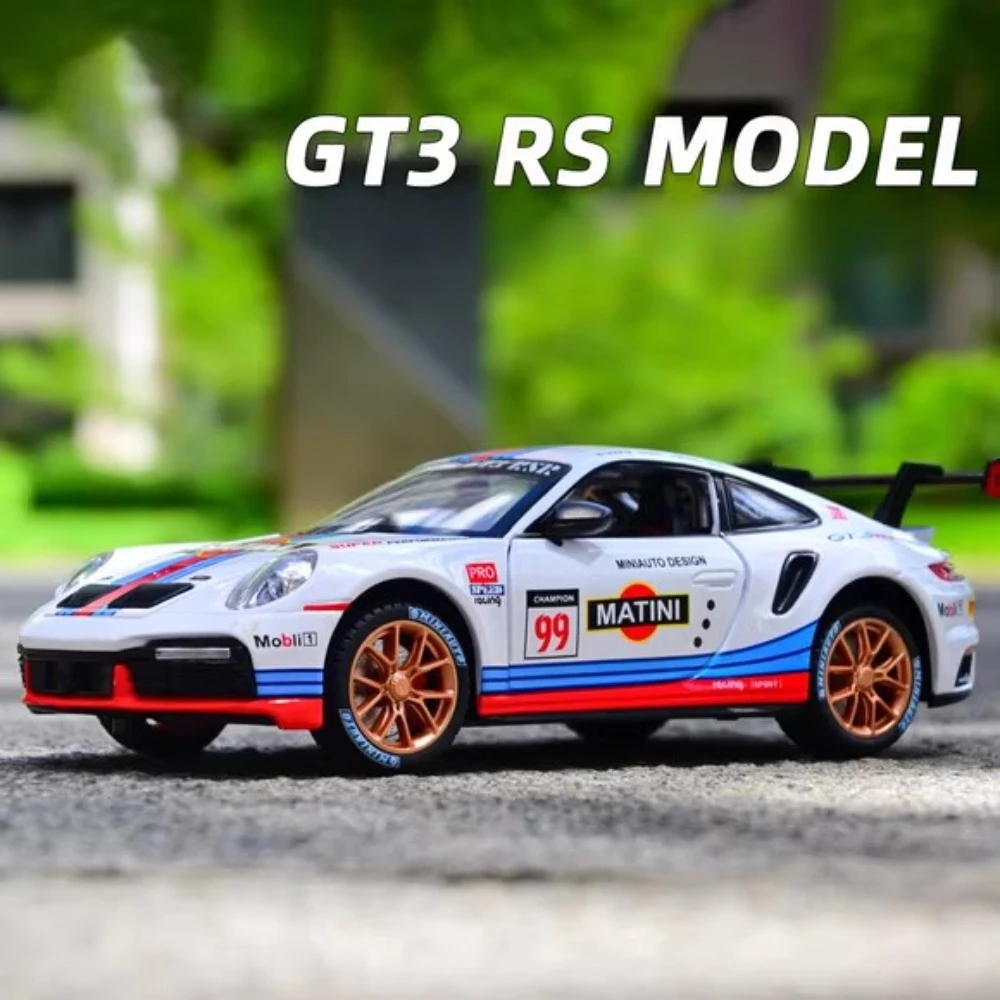Porsche 911 GT3 RSR & Cayenne 1:24 Diecast Model 1 Porsche 911 GT3 RSR & Cayenne 1:24 Diecast Model