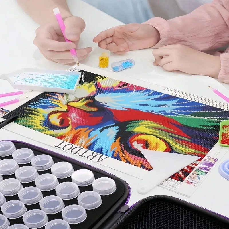 Large Capacity Diamond Painting Toolkit Set in 30/60/120 Slots 3 Large Capacity Diamond Painting Toolkit Set in 30/60/120 Slots - Image 3