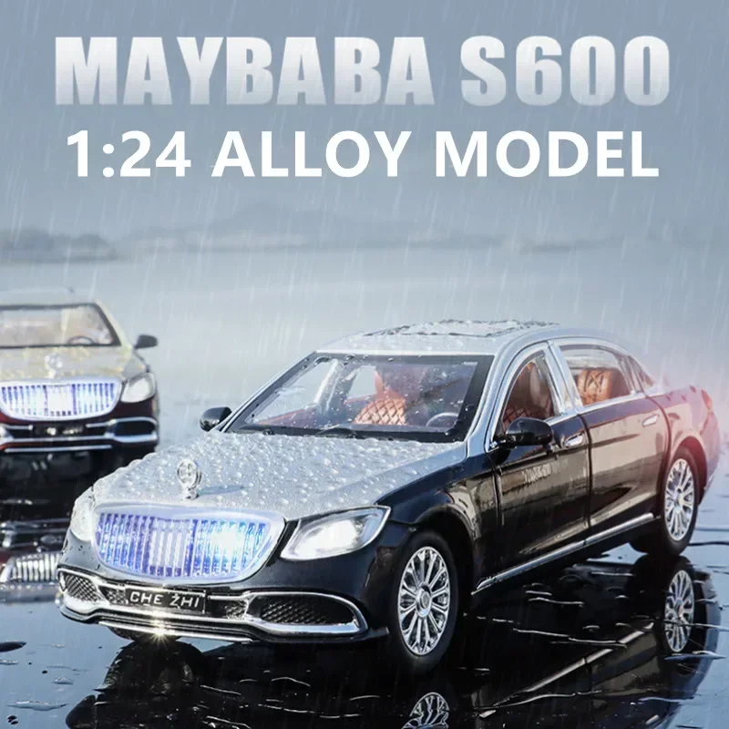 1:24 Maybach S600 Diecast Model Replica 2 1:24 Maybach S600 Diecast Model Replica - Image 2