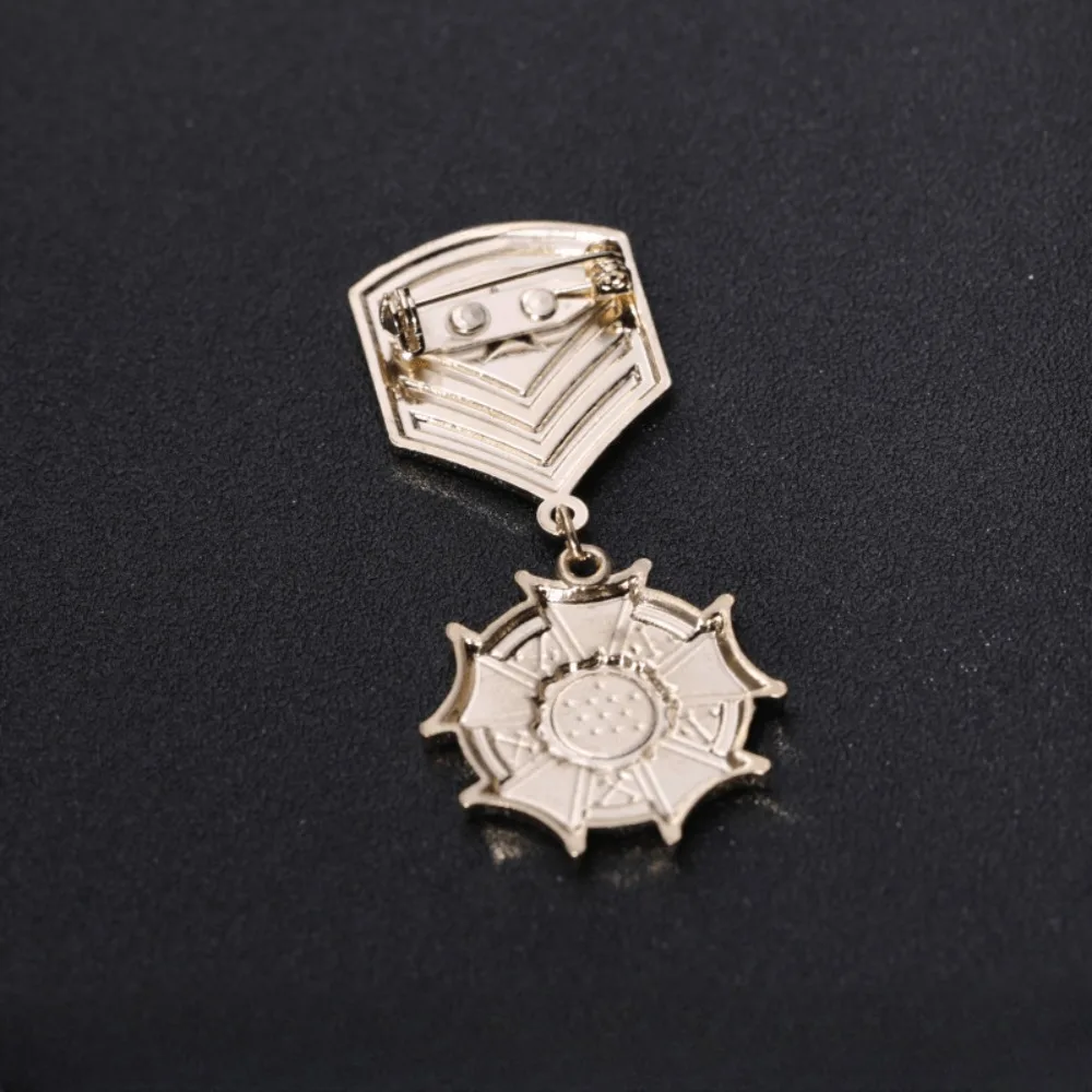 Gold Military Badge Brooch for Collectors 5 Gold Military Badge Brooch for Collectors - Image 5