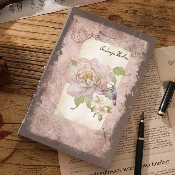 Vintage European Style Notebook with Artistic Cover 7 Vintage European Style Notebook with Artistic Cover - Image 7