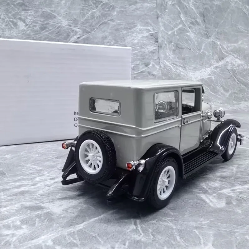 Vintage Gray Car Model 1/32 Scale 5 Vintage Gray Car Model 1/32 Scale - Image 5