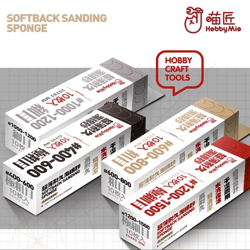 HobbyMie Precision Sandpaper Holder for Fine Sanding 4 HobbyMie Precision Sandpaper Holder for Fine Sanding - Image 4