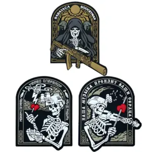 3D PVC Tactical Patch for Jackets and Vests