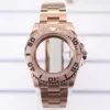 40mm Rose Gold Stainless Steel Watch Case Model RG4040