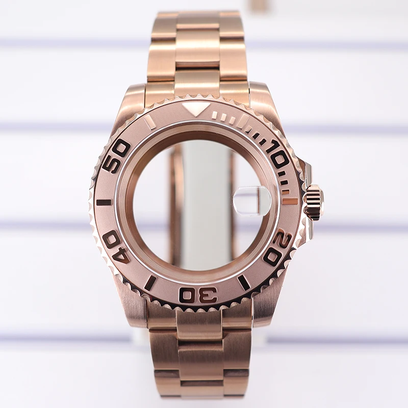 40mm Rose Gold Stainless Steel Watch Case Model RG4040 1 40mm Rose Gold Stainless Steel Watch Case Model RG4040