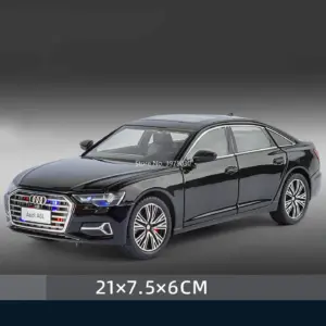 1:24 Scale Luxury A6L Car Model in Black 15 S206a3a73bdda49dfa614c793bb7d78a9P