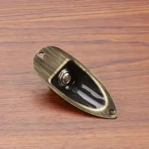 Bronze Guitar Jack Plate for Electric Guitars 7 S206ccbc76f7440878a6077c35fa3bd4da