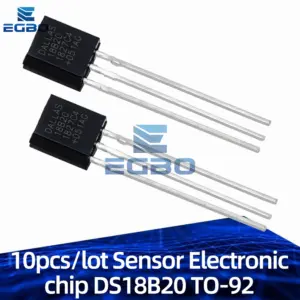 DS18B20 Temperature Sensor IC in TO-92 Package