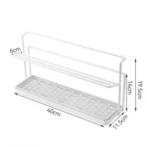Two-Tier Metal Cup Organizer in White or Black 10 S211fef4b2ff14c76b980dd590ef22bbdr