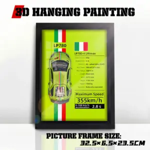 3D Alloy Car Model Wall Decor 1:32 Scale 11 S212563101bca4287919493c89c6ad0aa0