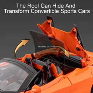 Vibrant Yellow 1:32 Alloy Diecast McLaren 720S Model 14 S213514473d7f42829cb596f5a46d2900n