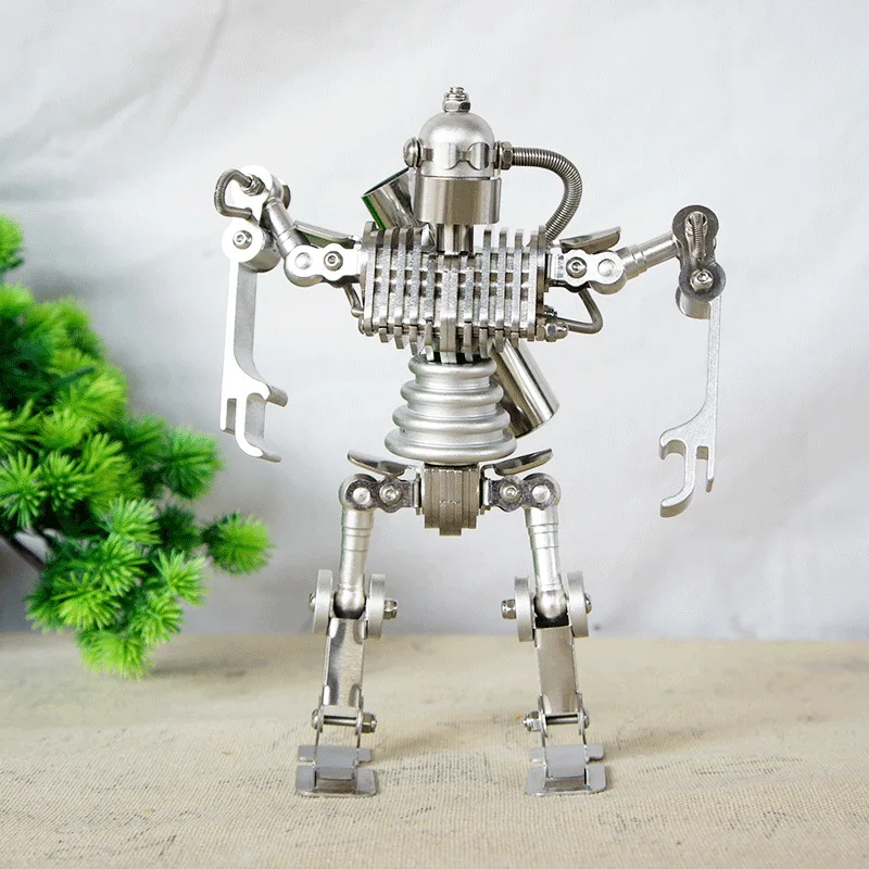 Stainless Steel Robot Figurine - 23.5 cm 5 Stainless Steel Robot Figurine - 23.5 cm - Image 5