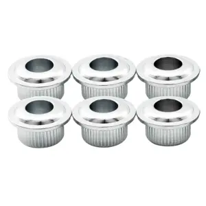 Set of Six Black Guitar Tuner Bushings for Vintage Conversion 14 S21626cc8e55b4da6bf0b5c6477c2b79cf