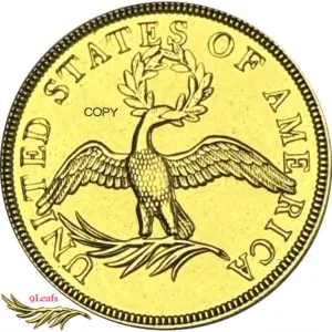 Vintage Gold Replica Coin of 1795 7 S2175a85ddbeb44dbab6d4fe6ecd322eaY