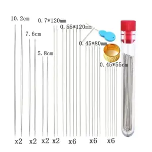Stainless Steel Beading Needle Set for Jewelry 11 S2177f7cb615a412cafb2137eef243dc5P