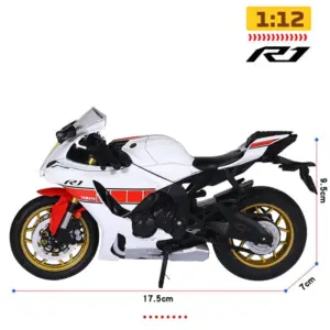 Yamaha YZF-R1 1:12 Diecast Motorcycle Model 11 S218f090b695e4a438921eb269c197fd3k
