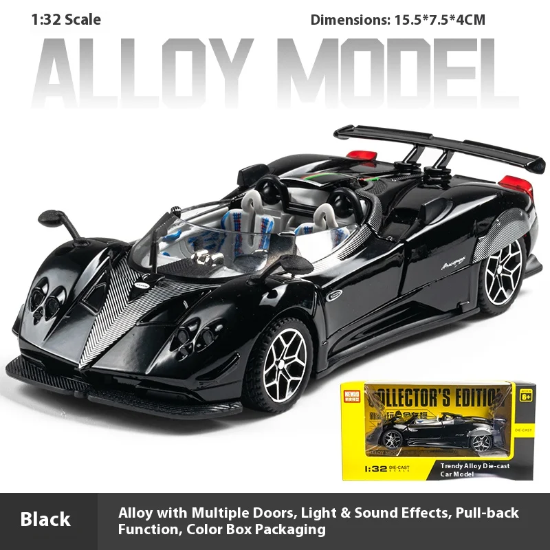 1:32 Alloy Sports Car Model for Collectors 9 1:32 Alloy Sports Car Model for Collectors - Image 9