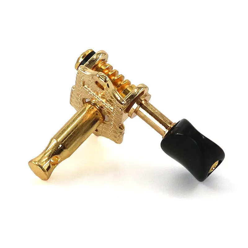 Elegant Gold and Black Ukulele Tuning Pegs Set 4 Elegant Gold and Black Ukulele Tuning Pegs Set - Image 4