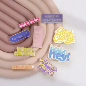 Colorful Inspirational Badge for Jackets and Bags 15 S21d0e81dd05247a5a050df9a23a1a60dY