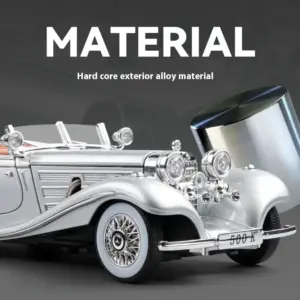 Silver Diecast Classic Car Model 1:24 Scale 12 S21d19cf751a94dc0864a02127e0b8eb5a