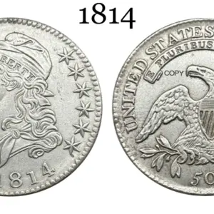 1814 US Half-Cent Replica for Collectors 17 S21d8bef9b76d498bb132b8b643af5259X