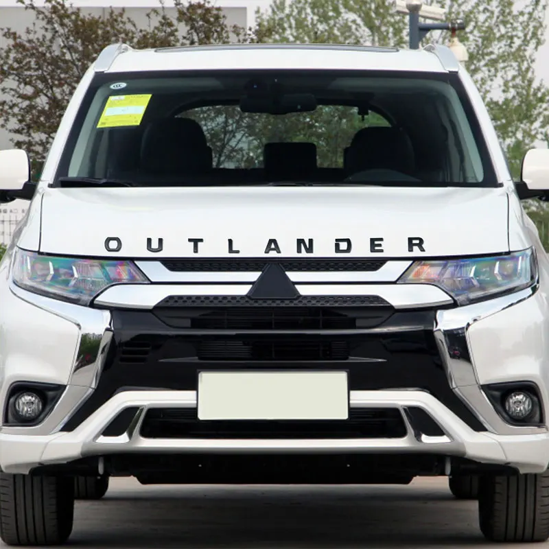 Outlander 3D Car Emblem 54mm Black & Silver 6 Outlander 3D Car Emblem 54mm Black & Silver - Image 6