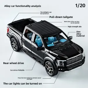 1:20 Scale Blue F150 Raptor Diecast Model 12 S21f9176fef9747a3994262279c4fc4e2y