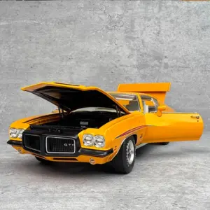 1971 GTO Judge Model Diecast 1:18 Yellow 12 S2221af4d5076408297f54f25f91297b9W