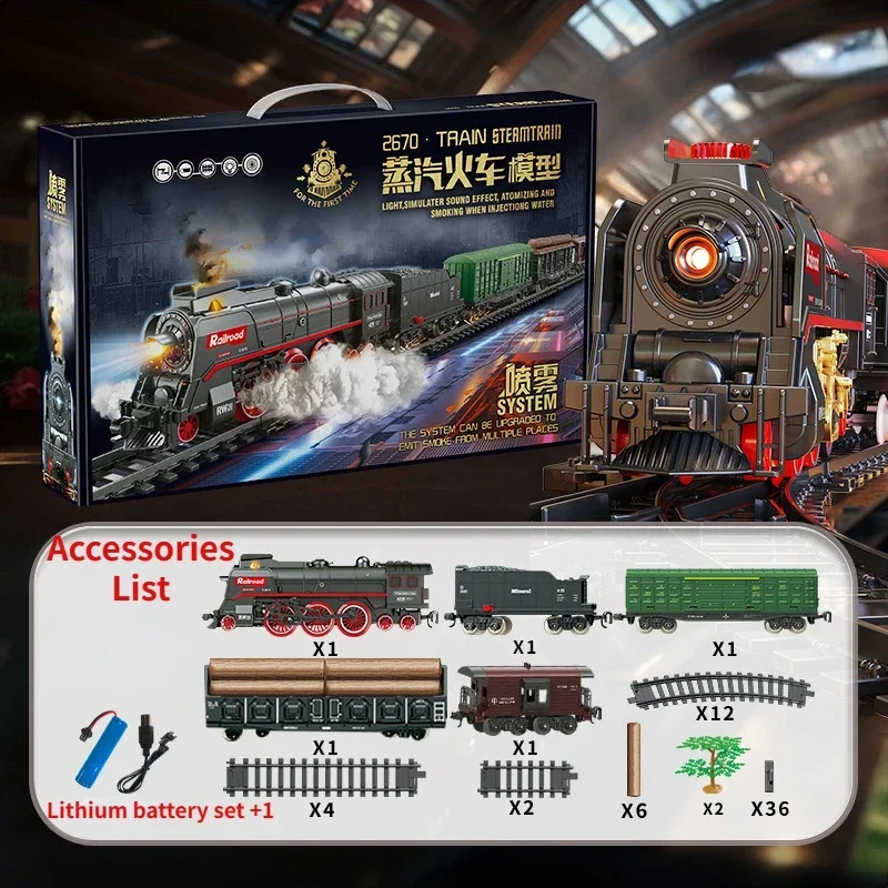 Vintage Steam Train Model Set for Collectors 7 Vintage Steam Train Model Set for Collectors - Image 7