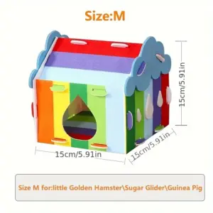 Colorful Felt Pet Hideout for Small Animals 8 S227f3abe10ae4689a5ebca6c2ffd09e2d