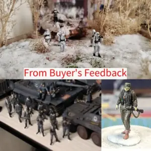 Military Miniature Soldiers Set for Dioramas 11 S2280f46e11c9452794cd5ced1b5e3b52m