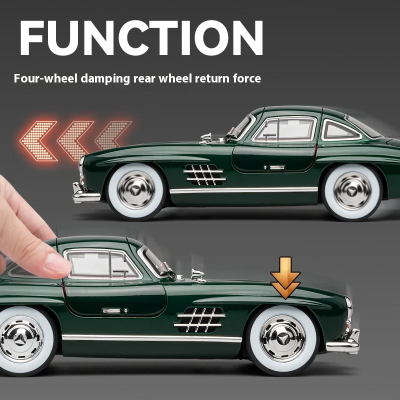 1/24 Mercedes-Benz 300SL Diecast Model 6 1/24 Mercedes-Benz 300SL Diecast Model - Image 6