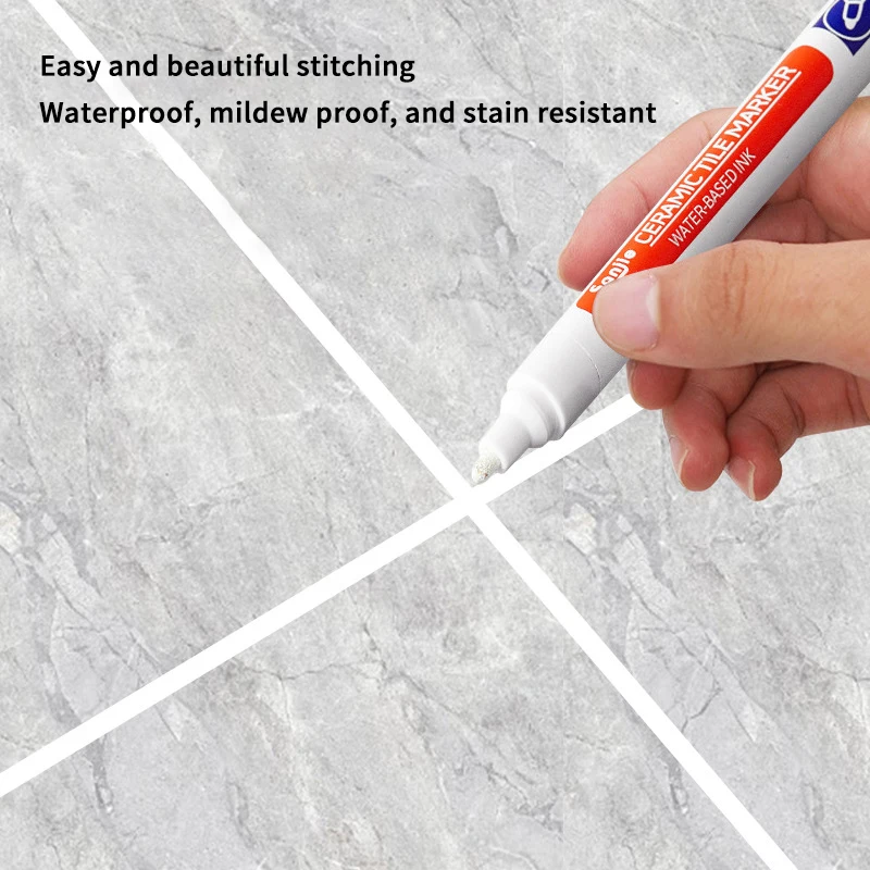 Waterproof Tile Grout Marker Pen Set 2 Waterproof Tile Grout Marker Pen Set - Image 2