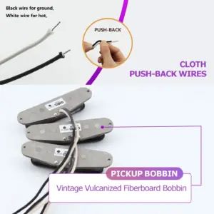 Vintage Alnico 5 Single Coil Guitar Pickup 15 S22b49679bab84f709b3903be4ce8d61eX