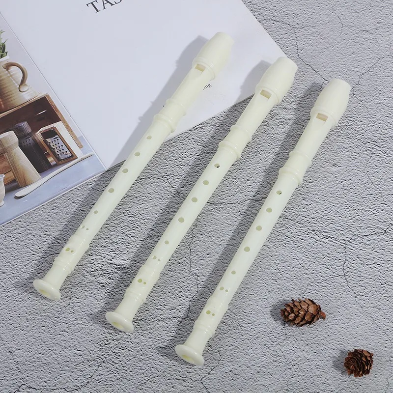 8-Hole Beginner Recorder in Milk-White 3 8-Hole Beginner Recorder in Milk-White - Image 3
