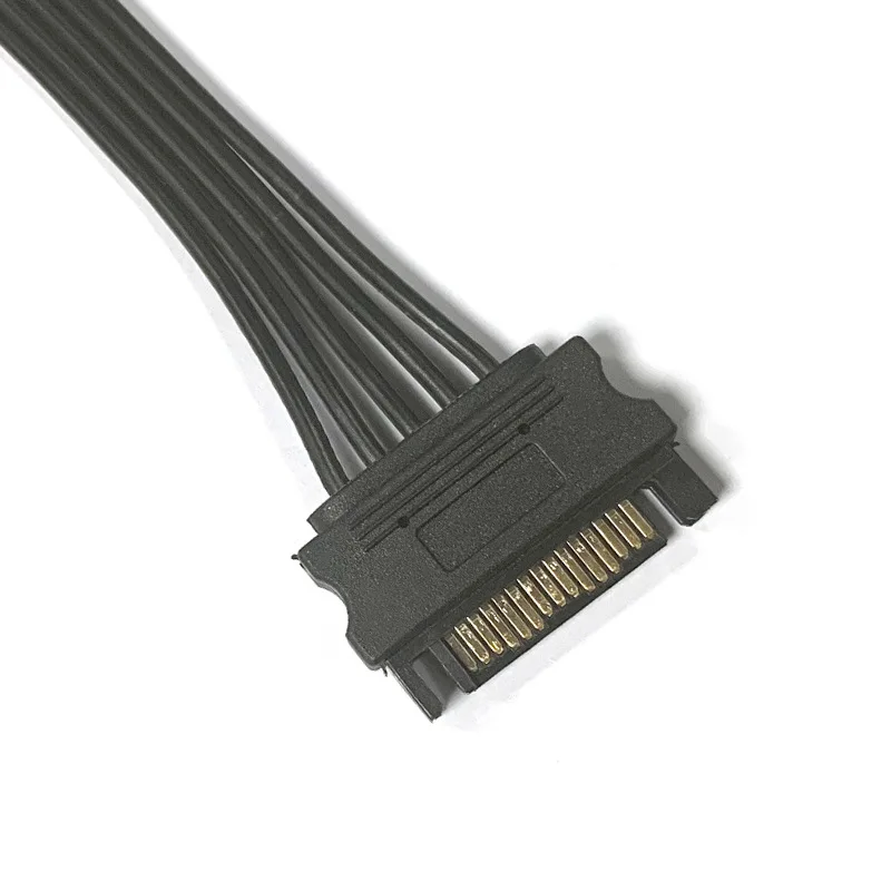 SATA Power Splitter Cable 15-pin Male to 5 Female 4 SATA Power Splitter Cable 15-pin Male to 5 Female - Image 4