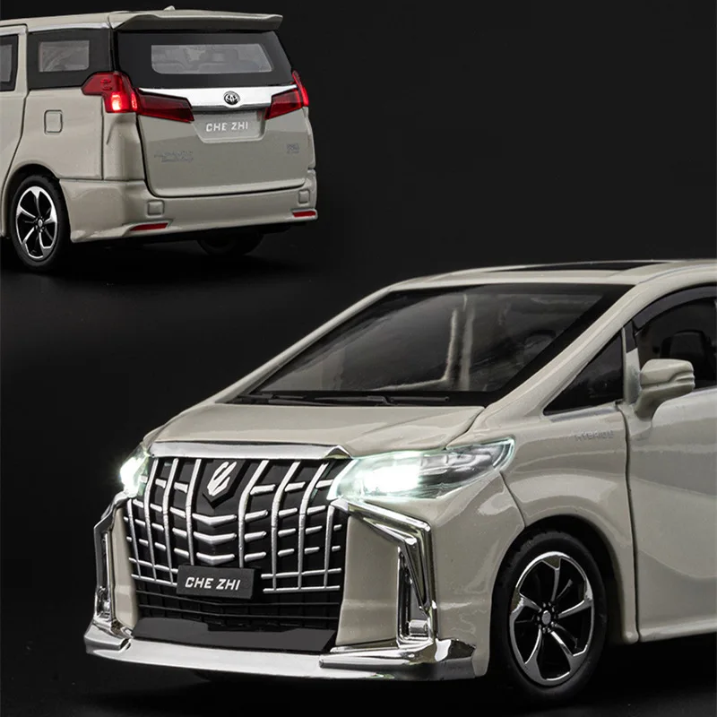 White 1:32 Diecast Alphard MPV Model by WELLY 3 White 1:32 Diecast Alphard MPV Model by WELLY - Image 3
