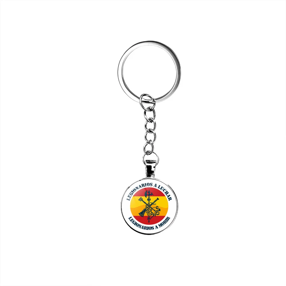 Spanish Legion Patriotic Keychain with Customization 10 Spanish Legion Patriotic Keychain with Customization - Image 10