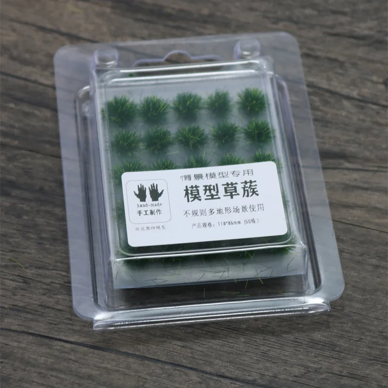 Miniature Nylon Grass Clusters for Dioramas 6 Miniature Nylon Grass Clusters for Dioramas - Image 6