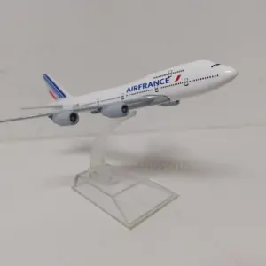 Air France B747 Die-Cast Model Airplane, 16cm 7 S23c5d3eca081497192ff9788e4b93dadr