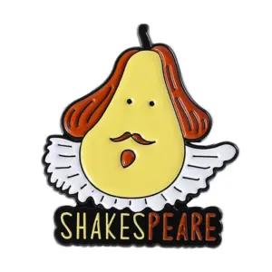 Colorful Shakespeare Literary Brooch Set 16 S23c65dd94bb34c47b7c63905828d096dT